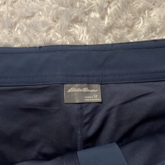 EDDIE Bauer NWOT Navy Skort Size 12 - Picture 8 of 9
